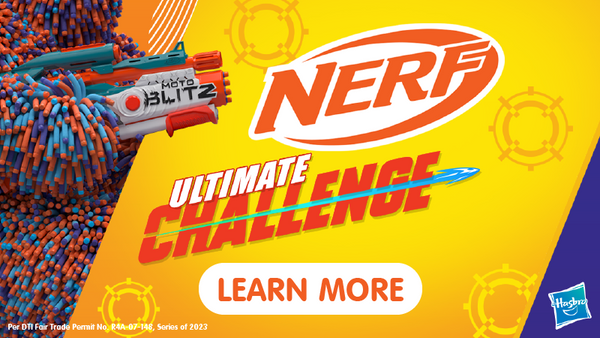 Join the NERF ULTIMATE CHALLENGE