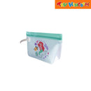 Zippies Lab Disney Princess Charmers Standup Bag with Wristlet Ariel Medium Pouch Bag