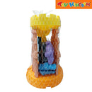 Castle Hourglass Pink 6pcs Playset