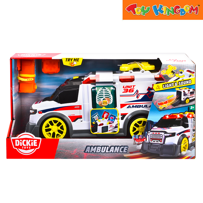 Dickie Toys Ambulance Vehicle Toy Kingdom