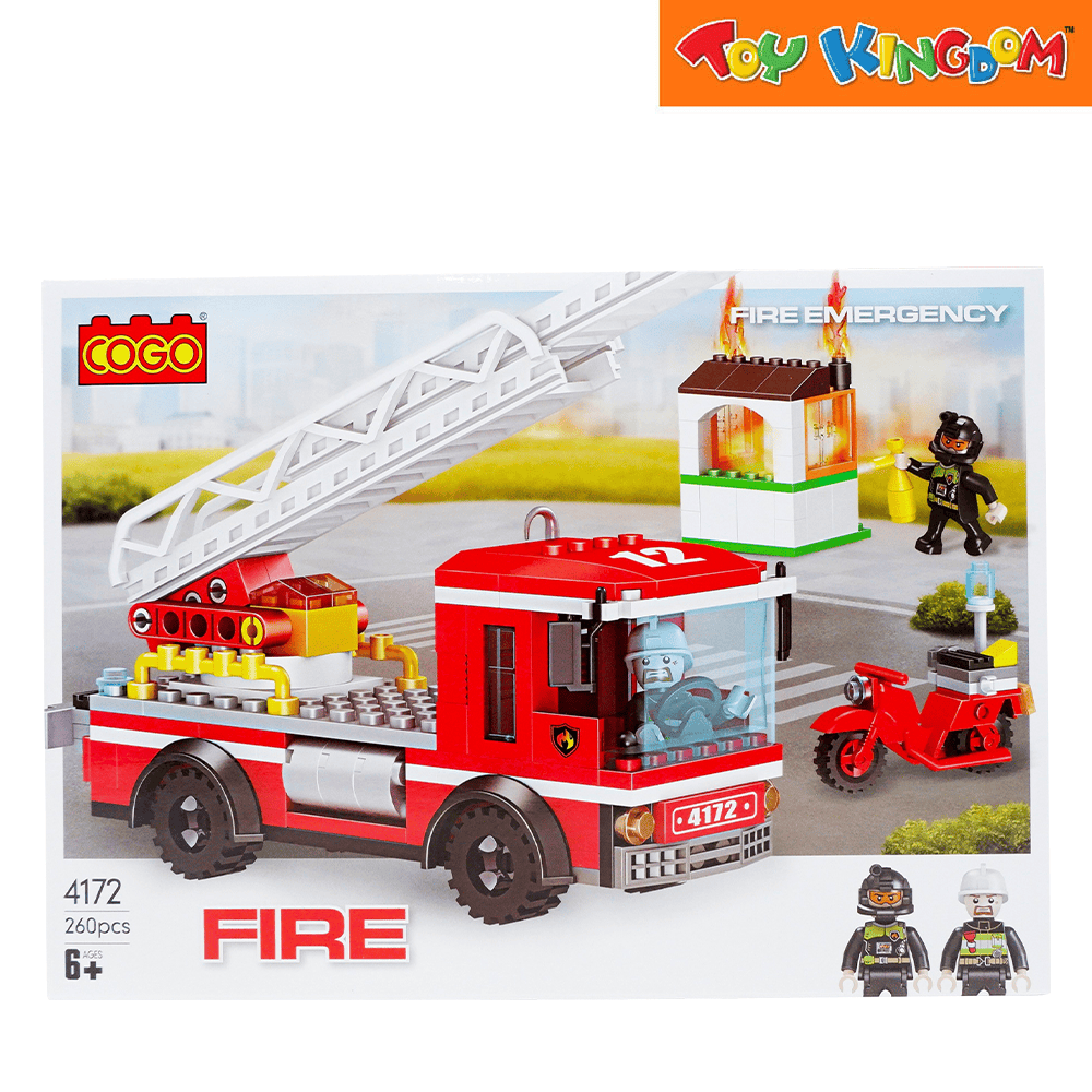 Cogo top blocks firefighter