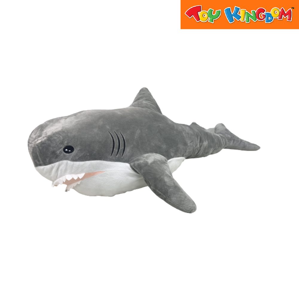 KidShop Shark Gray 90 cm Plush Toy Kingdom