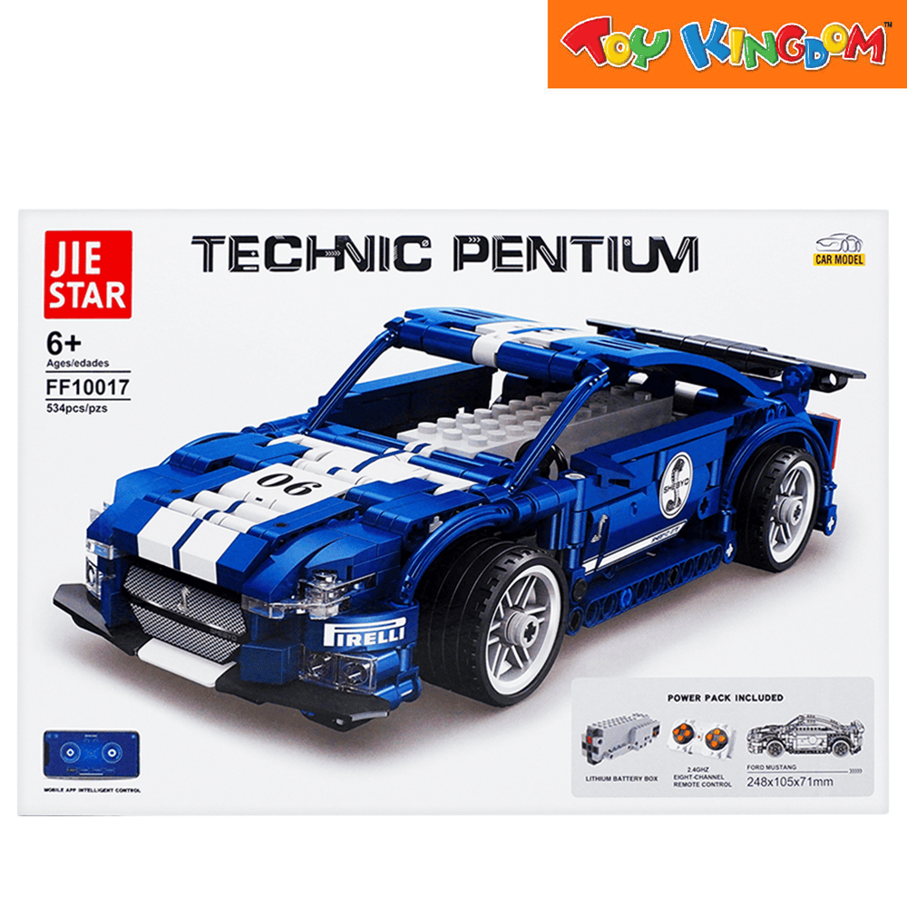 Jie Star FF10017 Technic Pentium Ford Mustang 534 Pcs Blocks – Toy