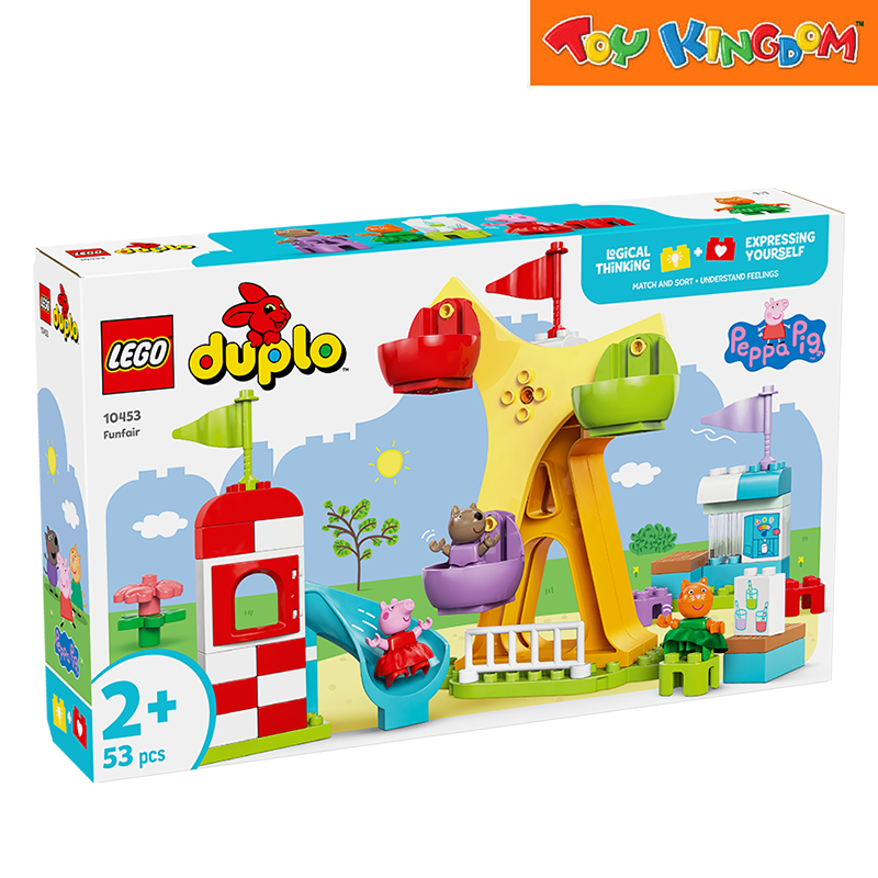 Lego Duplo 10453 Funfair 2025 53pcs Building Blocks Toy Kingdom