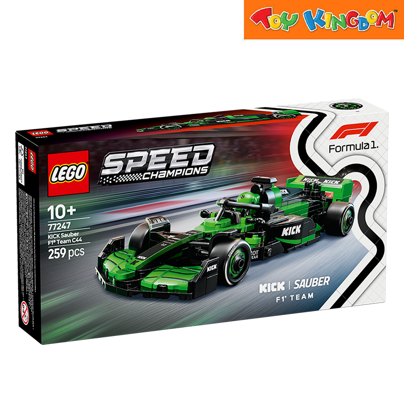Lego Speed Champions 77247 KICK Sauber F1® Team C44 Race Car 2025