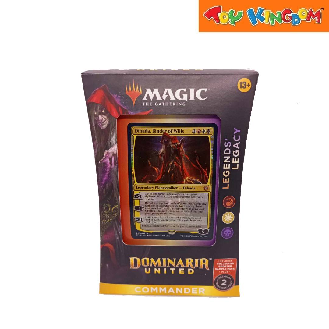 Magic The Gathering Dominaria United Commander Deck Legends Legacy Toy Kingdom Magic The Gathering Dominaria United Commander Deck Legends Legacy Toy Kingdom
