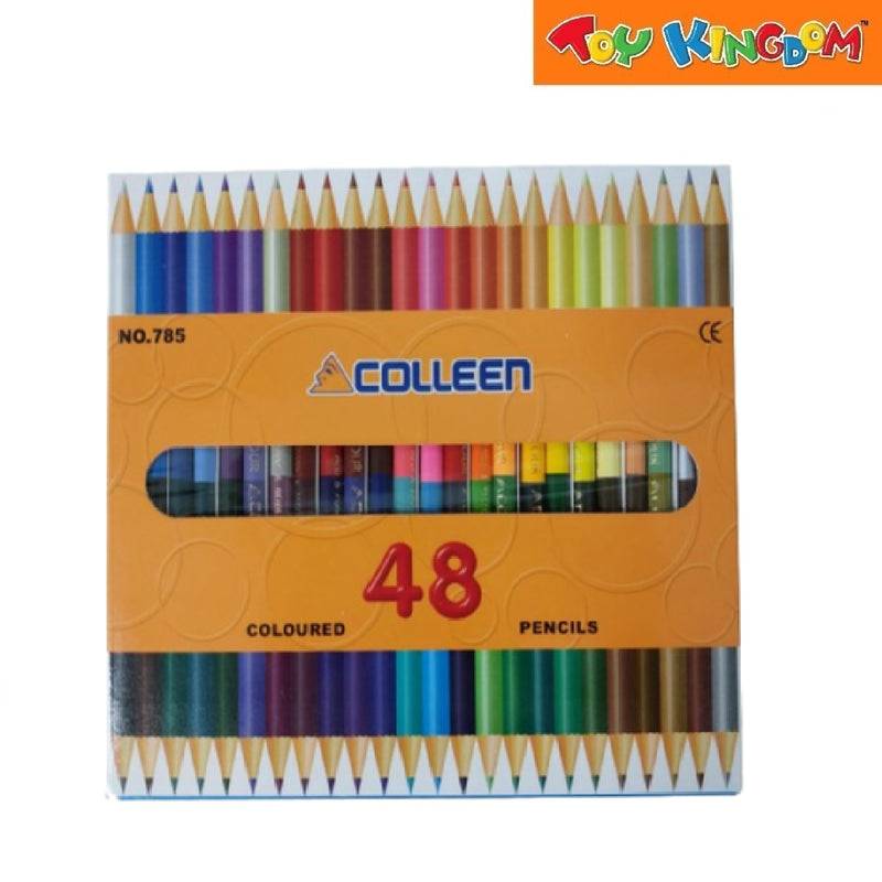 Colleen 48 Colored Pencils Dual Tip Round