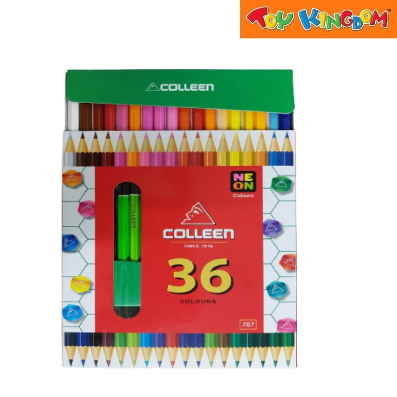 Colleen 36 Colored Pencils Dual Tip Hexagon