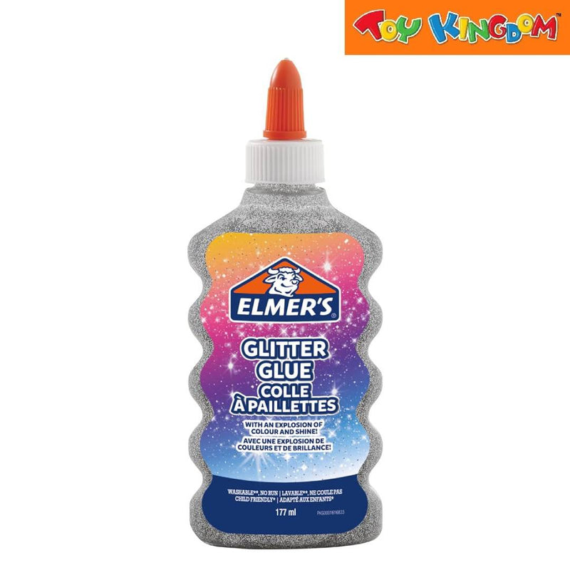Elmer's Glitter Glue & Magical Liquid Silver Belt Pack Slime Time