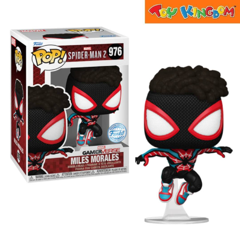 Funko Pop! Marvel Spider-Man 2 Miles Morales Evolved Suit Action Figure