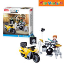 Sluban Town Motorcycle Drumming Motorcyclist 76pcs Bricks
