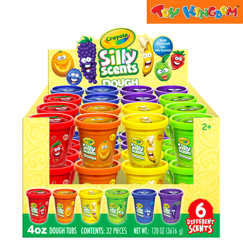 Crayola Silly Scents 4oz Dough Toy Kingdom