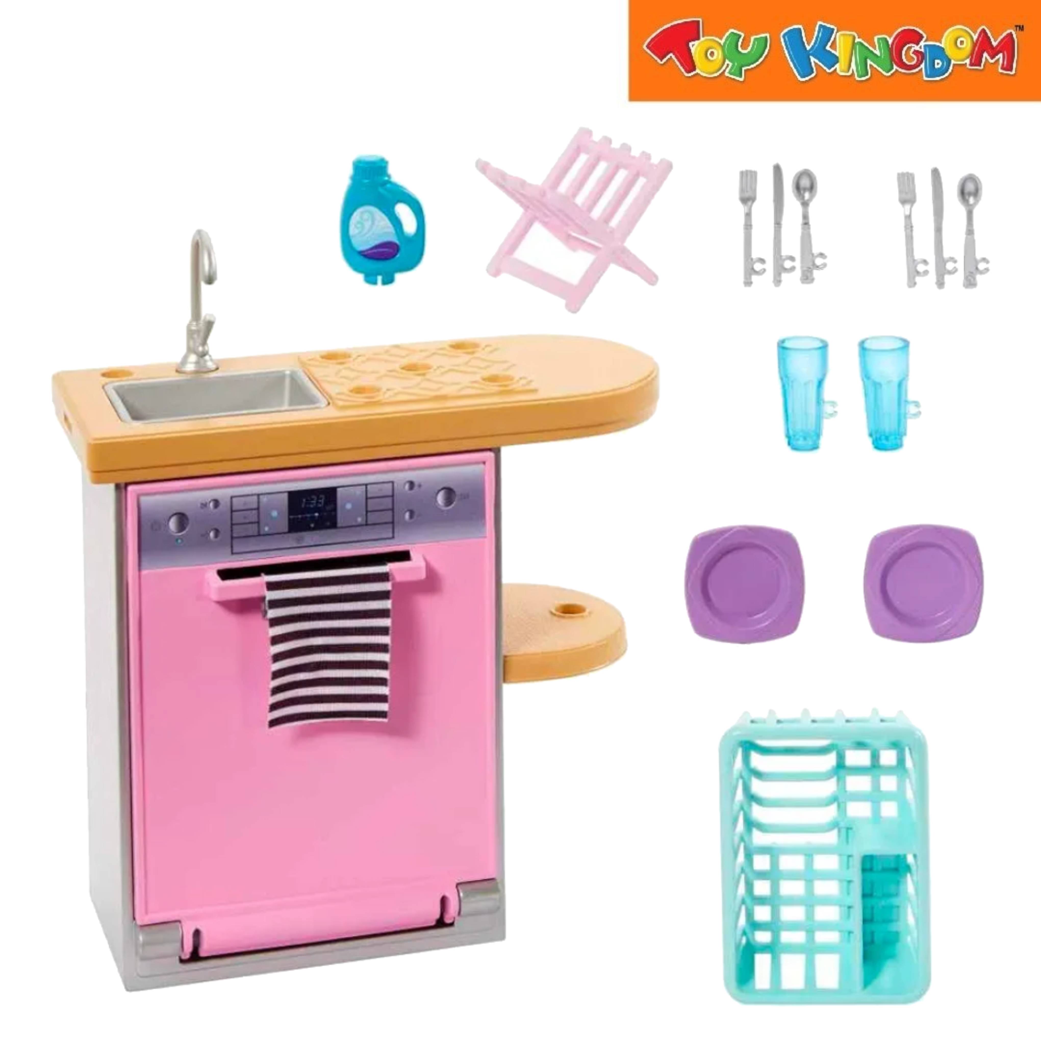 Barbie Furniture Décor Kitchen Doll Playset | Toy Kingdom