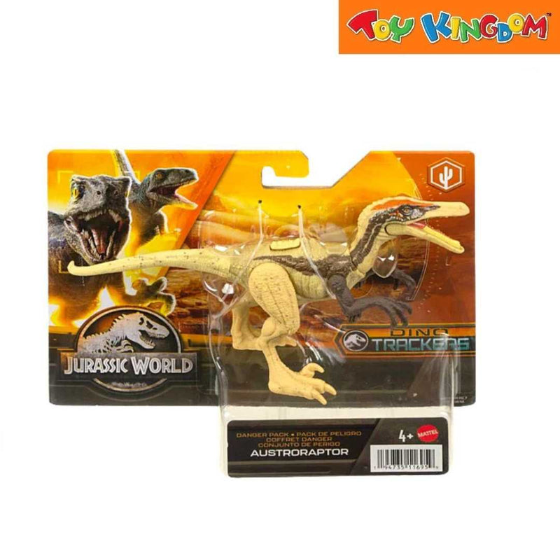 Jurassic World Dino Trackers Danger Pack Austroraptor Action Figures