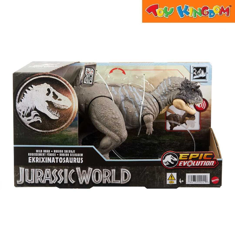 Jurassic World Epic Evolution Wild Roar Ekrixinatosaurus Action Figures