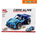 Pingao Blocks Come Alive 2-in-1 Building Block Car