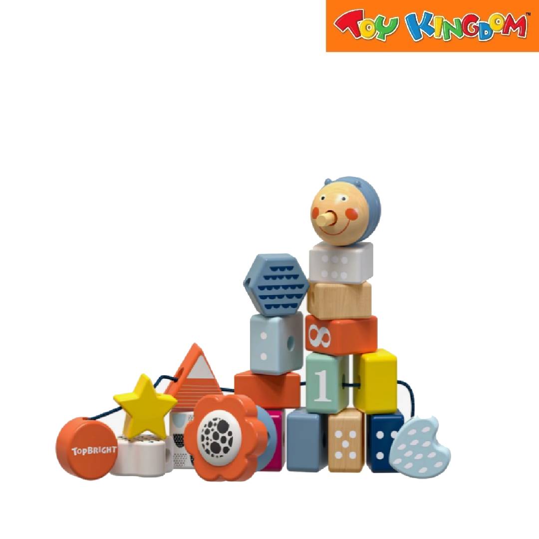 Topbright Lacing Shapes Caterpillar | Toy Kingdom