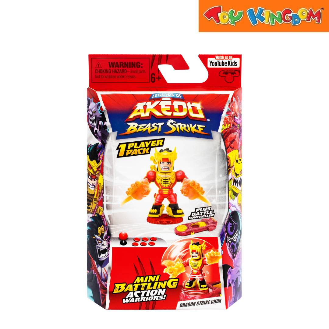 Akedo Dragon Strike Chux Single Pack | Toy Kingdom Akedo Dragon Strike Chux Single Pack | Toy Kingdom