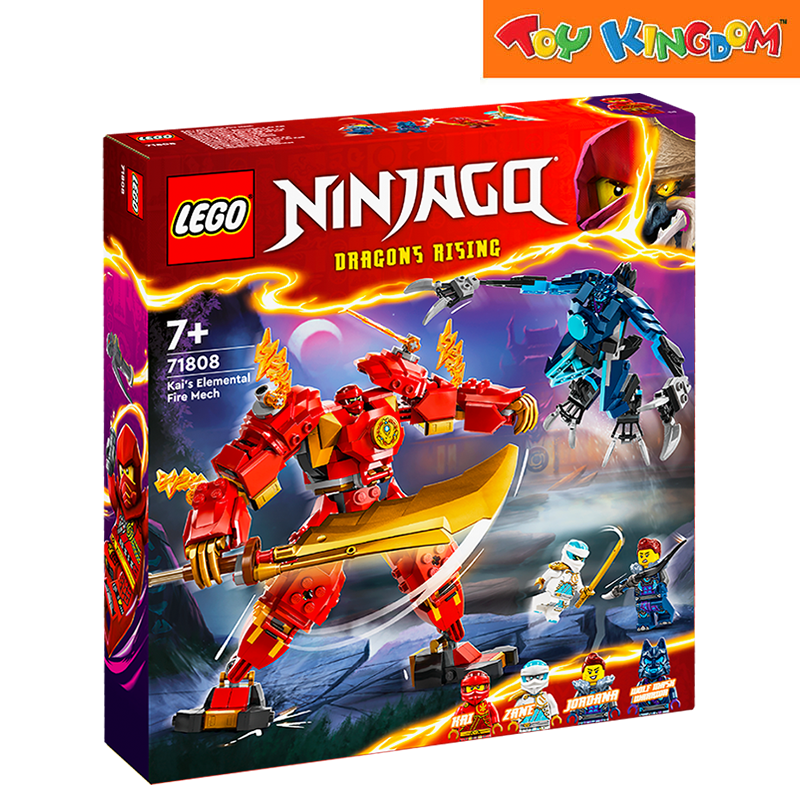 Lego 71808 Ninjago Kai's Elemental Fire Mech 322pcs Building Blocks