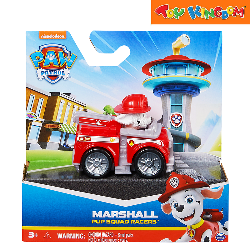 Paw Patrol Pup Squad Racers Marshall Toy Kingdom