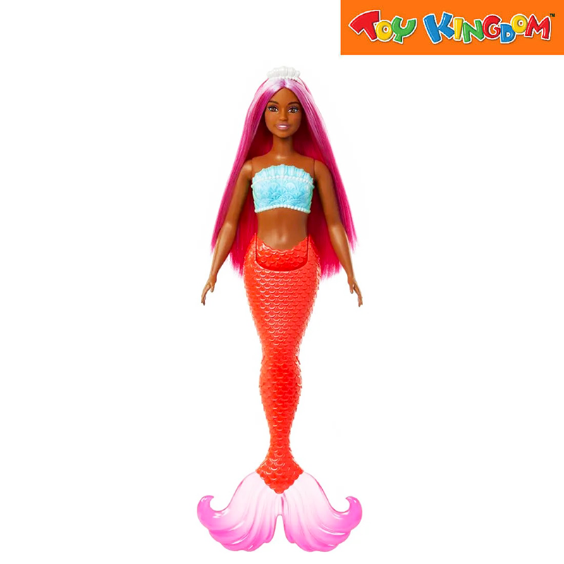 Pink mermaid barbie best sale