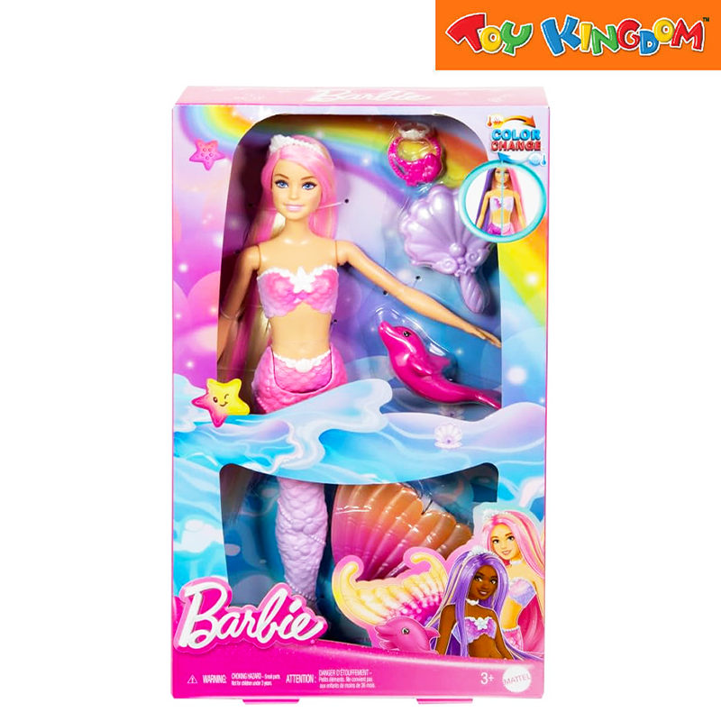 Barbie Fairytale New Feat Mermaid Malibu Toy Kingdom