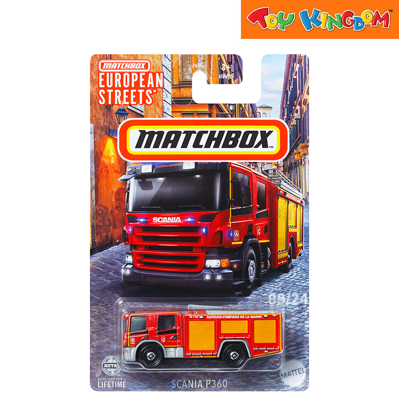 Matchbox European Streets Scania P360 Vehicle Toy Kingdom
