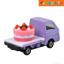 Tomica Subaru Sambar Cake Truck Violet Die-cast