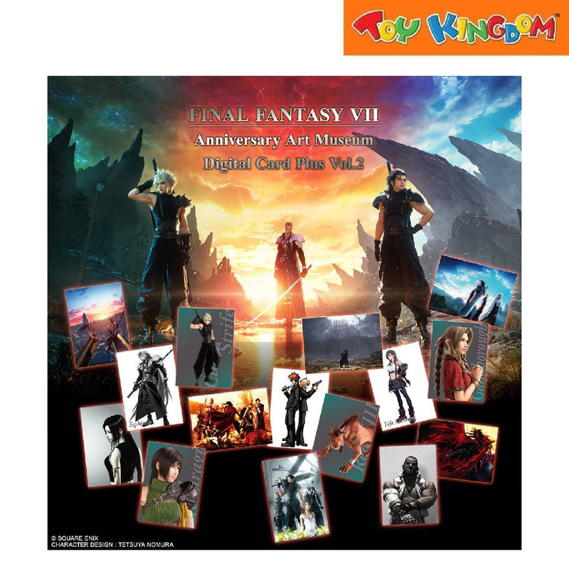 Final Fantasy VII Anniversary Art Museum Digital Card + Vol.2 Trading Card Game