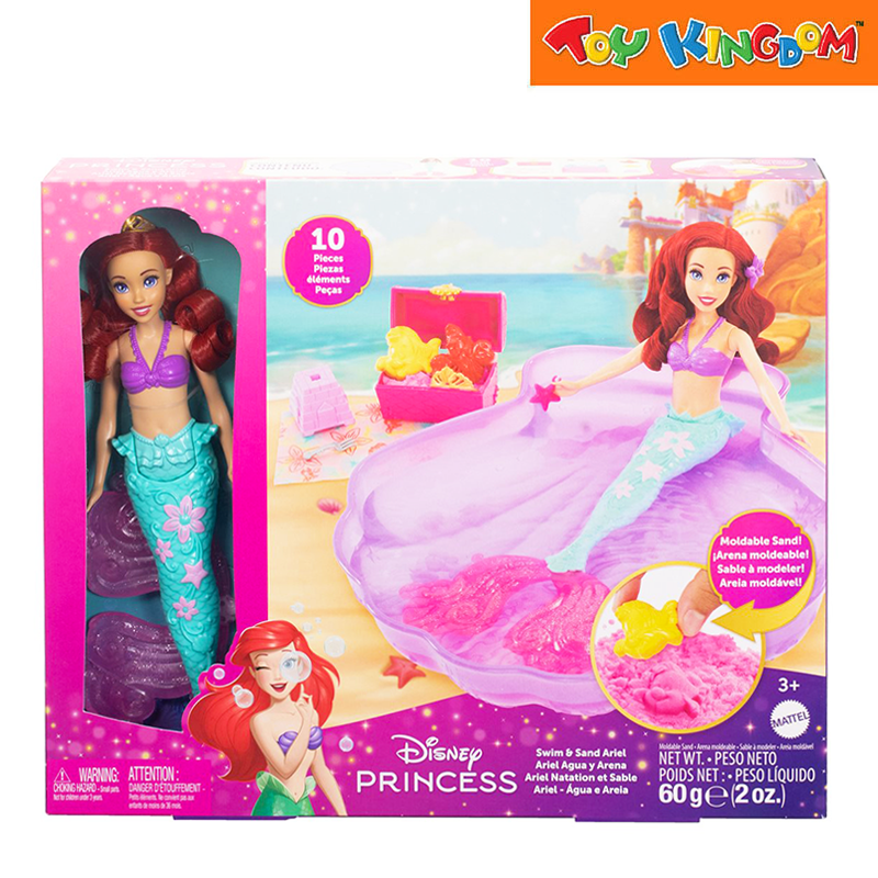 Disney Princess Swim Sand Ariel Fashion Doll Playset