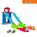 Disney Junior Marvel SAF Spidey's Mega Jump HQ Track Playset