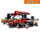 Lego City F1 Pit Stop & Pit Crew With Ferrari Car 322pcs Building Blocks