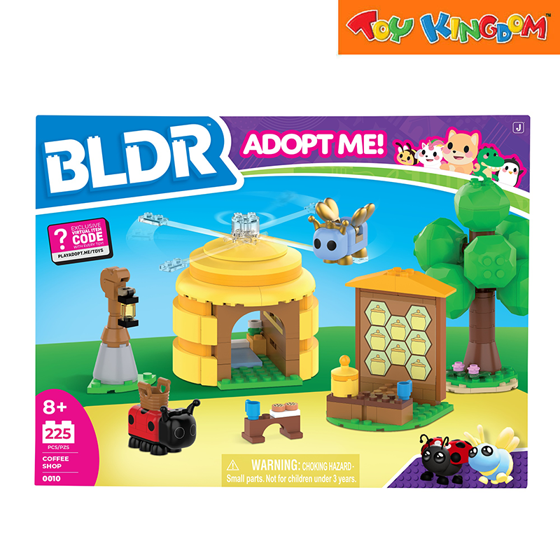 BLDR Adopt Me Coffee Shop 225pcs Building Set Toy Kingdom
