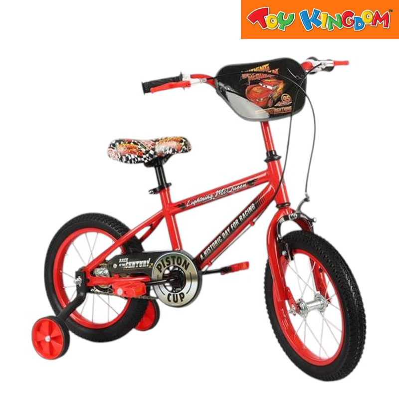 Disney Cars Lightning McQueen 14 inch Bike Toy Kingdom