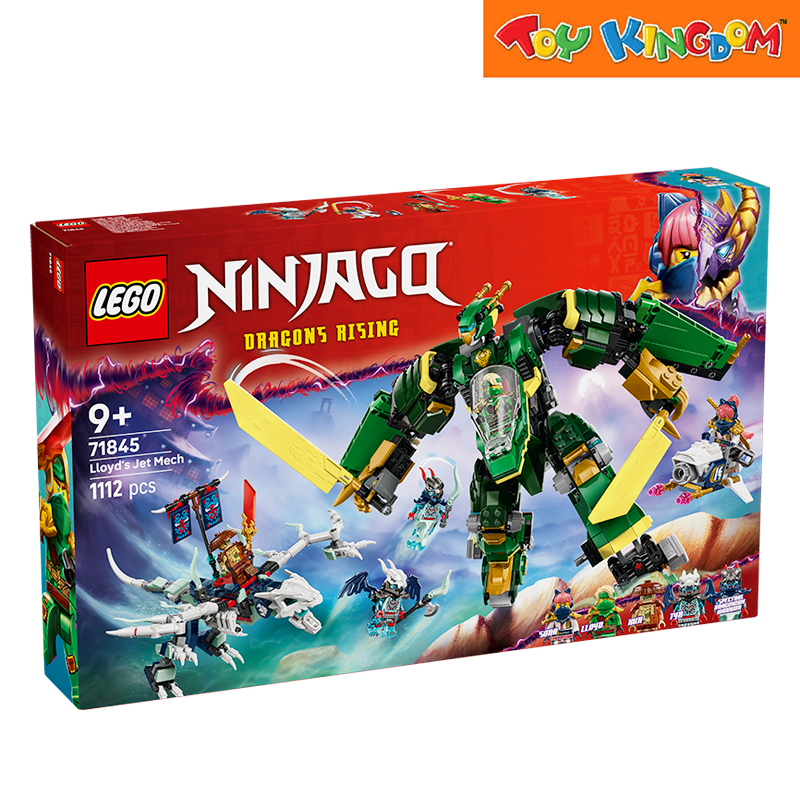 LEGO® Ninjago 71845 Lloyd’s Jet Mech 2025 1112pcs Building Blocks