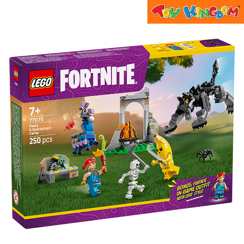 LEGO® Fortnite 77075 Peely Sparkplug's Camp 250pcs Building Blocks