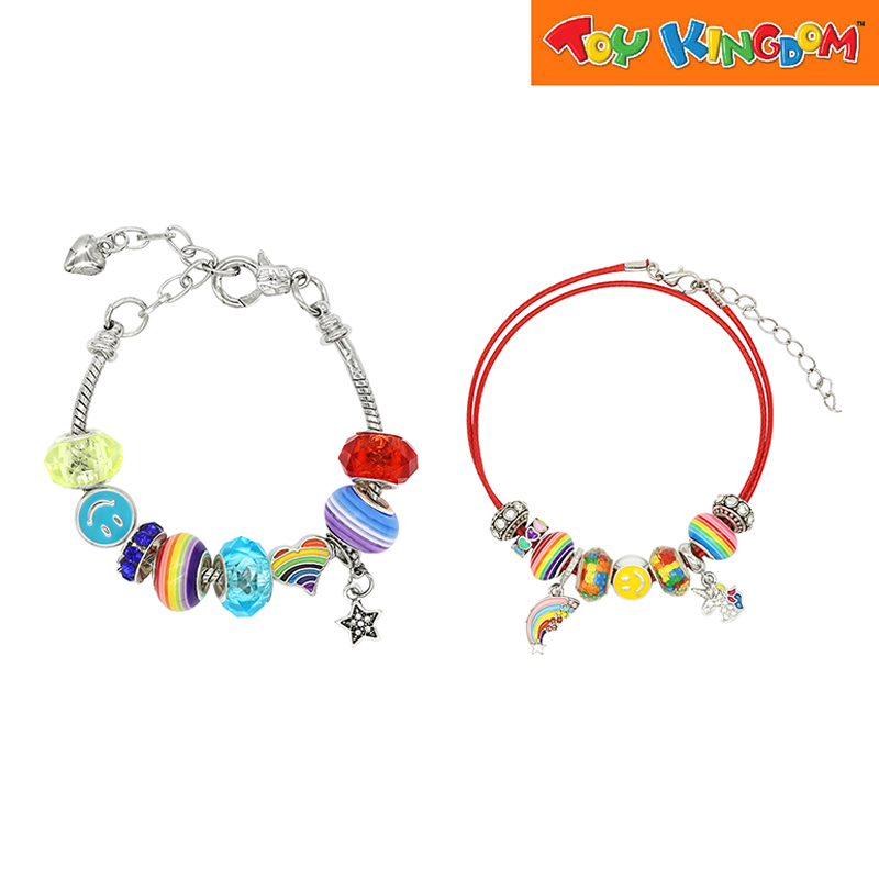 Glamfetti Designer Charm Bead Bracelet Craft Kits Toy Kingdom