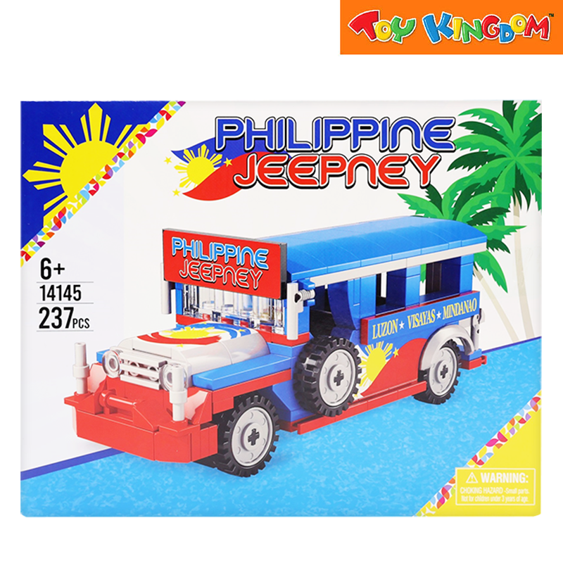 KidShop Philippine Jeepney 237pcs Building Block Set – Toy Kingdom