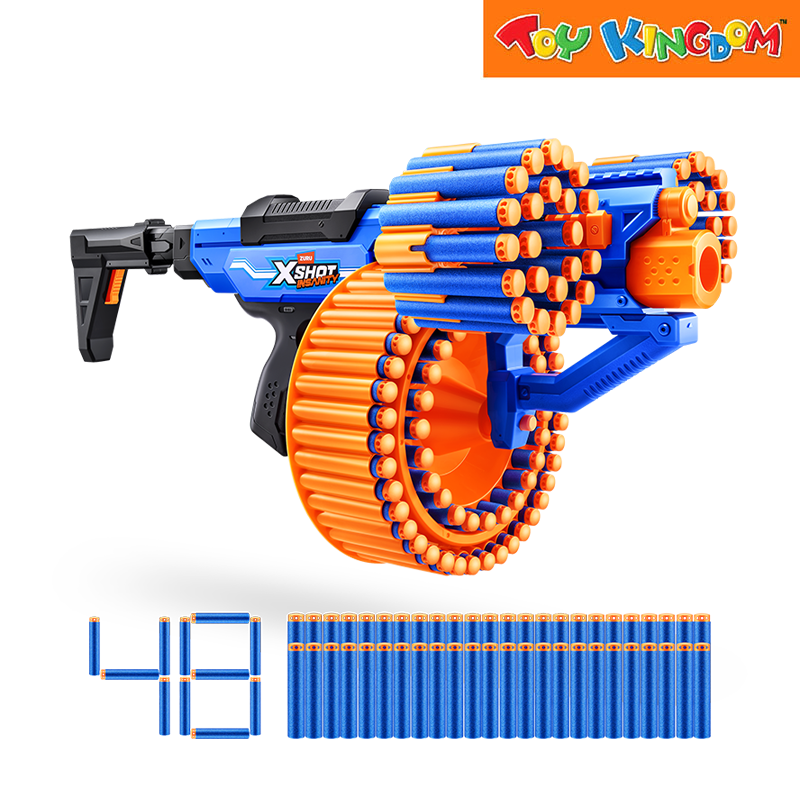 X-Shot Insanity Blitz Hammer Foam Dart Blaster – Toy Kingdom