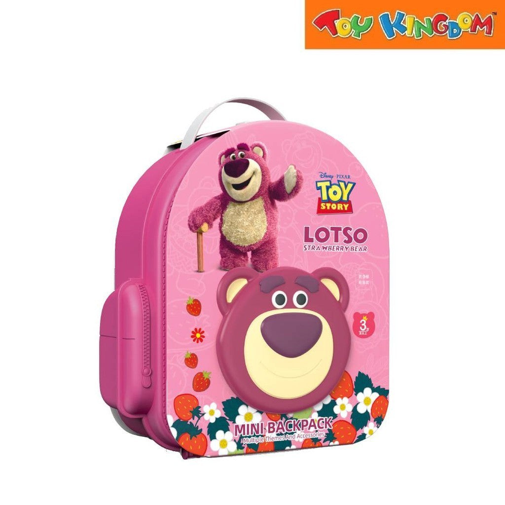 Disney Pixar Toy Story Lotso Strawberry Bear Mini Backpack Multiple Th – Toy Kingdom