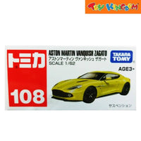Tomica No. 108 Aston Martin Vanquish Zagato Die-cast