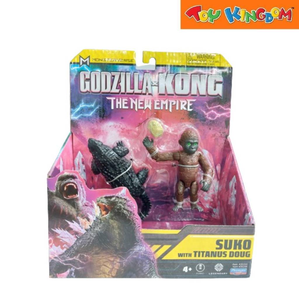 MonsterVerse Godzilla Kong The New Empire Suko With Titanus Doug