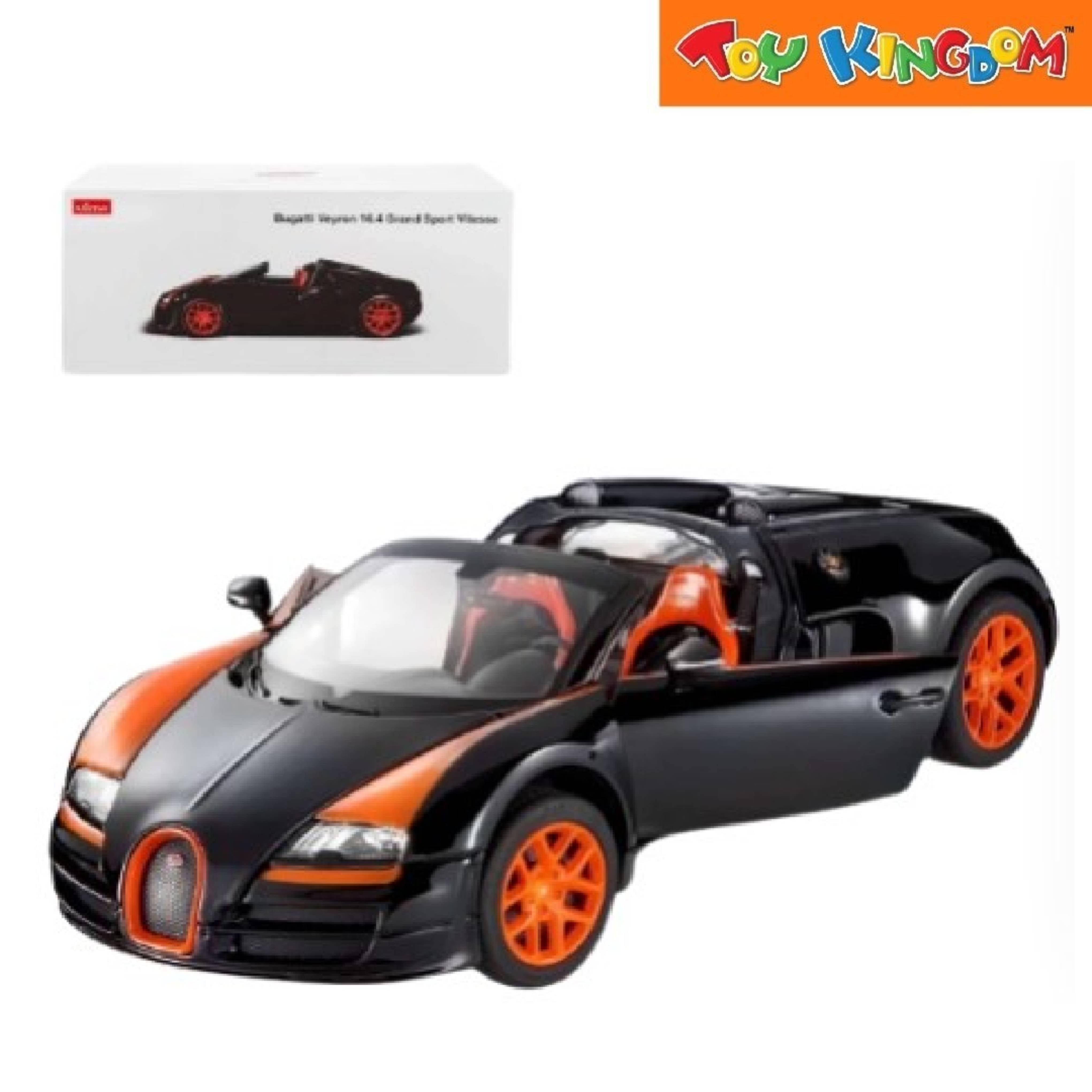 Rastar 1 18 Bugatti Veyron 16 4 Grand Sport Vitesse Black Die cast rastar-1-18-bugatti-veyron-16-4-grand-sport-vitesse-black-die-cast