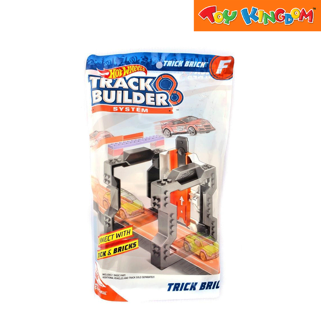 Hot Wheels Track Builder System Trick Brick for Kids Toy Kingdom