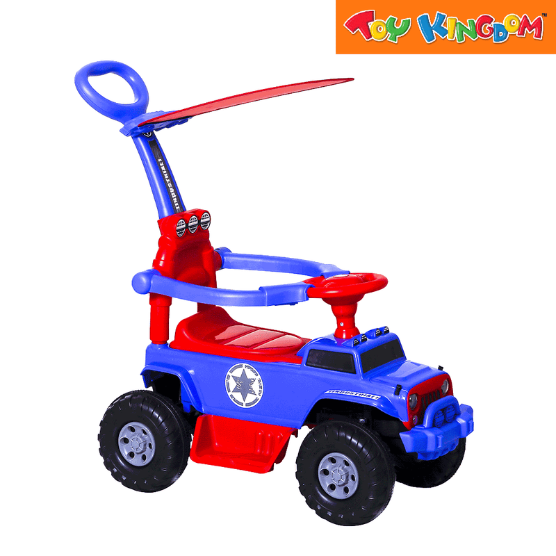 Jeep Red/Blue Ride-On