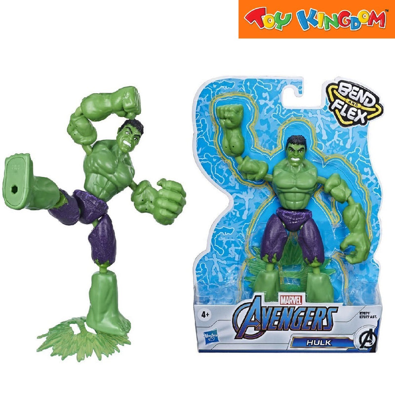 Marvel Avengers Bend and Flex Hulk 6 inch Figure