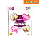 Cake 5-in-1 Foil Balloon Set