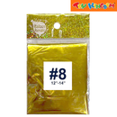 Gold No. 8 Foil Balloon