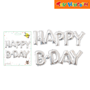 Happy B-Day Foil Balloon Set