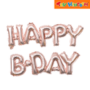 Happy B-Day Foil Balloon Set